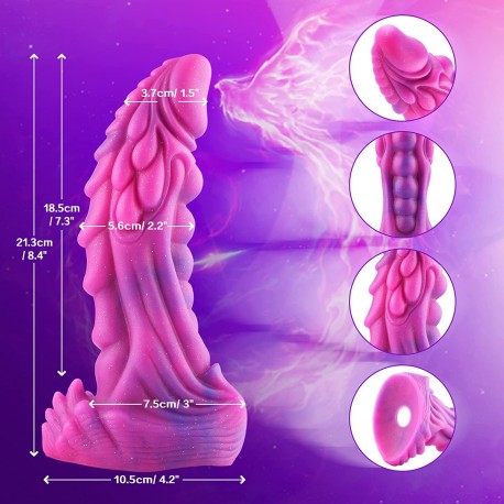 Vibrating Dildo  Wildolo APP/Remote/Key 3 in 1 Control Anal Dildo
