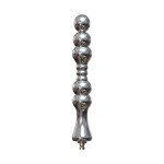 Hismith 8.2" Slim Metal Anal Dildo with Round Beads Hismith 8.2" Slim Metal Anal Dildo with Round Beads