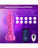 Vibrating Dildo Wildolo APP/Remote/Key 3 en 1 Control Anal Dildo