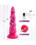 Hismith 10.2" Tower Shaped Anal Dildo with Suction Cup & Removable Kliclok