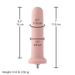 Hismith 7" Smooth Silicone Dildos for Beginners