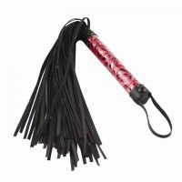 Luxury Fetish Passionate Flogger Diamond Soft Leather