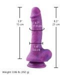 Hismith 8.3” Dream Sky Vibrating Dildo with 3 Speeds + 4 Modes