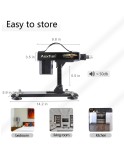 Auxfun-seksmachine voor vrouwenplezier met 3XLR-zuignapadapter