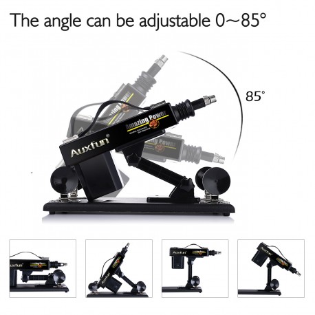 Auxfun Sexmaschine für Frauenvergnügen mit 3XLR-Saugnapfadapter