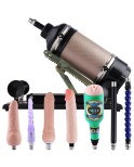 Hismith Supermatic Sex Machine til mænd og kvinder, 3XLR Connector Thrust Machine til par