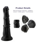 Hismith 9,54" silikone analstik med KlicLok System til Hismith Premium Sex Machine