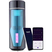 Thrusting Masturbation Cup with 9 Frequency Vibration for Hismith Premium Sex Machine with KlicLok System