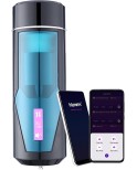 Hismith Male Onani, Thrusting Stroker med APP för intelligent interaktion, Synkronisera med Hismith Sex Devices