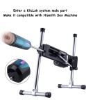 Thrusting Masturbation Cup with 9 Frequency Vibration for Hismith Premium Sex Machine with KlicLok System