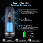 Sinloli APP Controlled 2-in-1 Male Masturbator with 10 Thrusting, Vibration Sucking Modes Pocket Stroker