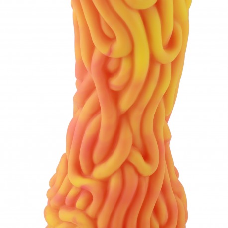 Consolador de silicona Elegans Beast de 9.45” de Hismith