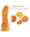 Consolador de silicona Elegans Beast de 9.45” de Hismith