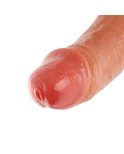 Hismith 9,8" Dual-Density-Silikon-Dong, gebogener Dildo mit Venen Hismith 9,8" Dual-Density-Silikon-Dong, gebogener Dildo mit Venen