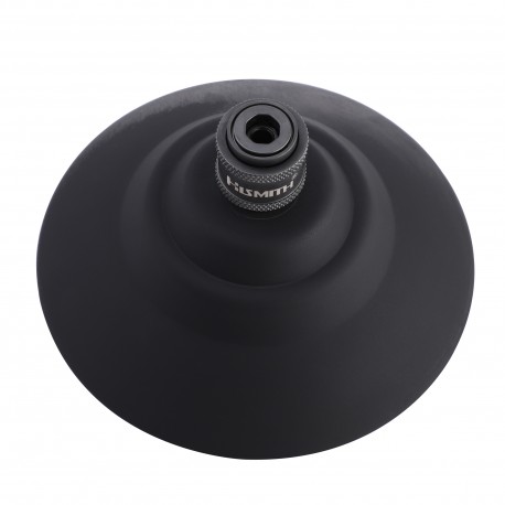 Hismith 4,5" Heavy-Duty siliconen zuignap met vrouwelijk KlicLok-systeemonderdeel