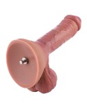 Gode double densité Hismith 8,46" avec veines, 6,5" insérable