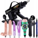 Macchina del sesso con connettore 3XLR per donne e uomini con masturbatore