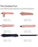 Fucking Machine for Female Adjustable Angle Control Thrusting Speed with 3XLR Connector Attachments Silicone Dildos