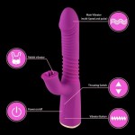 Hismith Conner Vibrating Telescopic Vibrator Vagina Clitoris Stimulation Dildo Massager