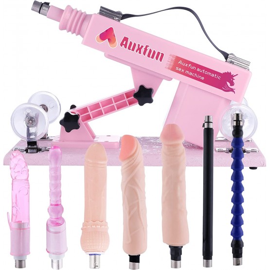 Sex Machine with 7 Attacments 3XLR Machines Connector for Couple Adult Toy Sex Machine with 7 Attacments 3XLR Machines Connector for Couple Adult Toy