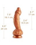 Hismith Luxe Golden Sex Machine Bundel met 4 Fantasy Dildo's