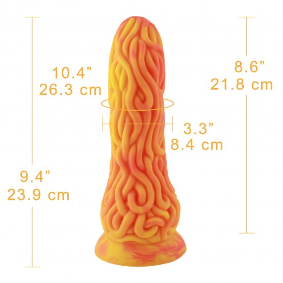 Hismith Luxe Golden Sex Machine Bundel met 4 Fantasy Dildo's