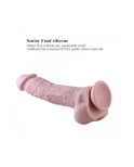Premium Silicone Dildo,Realistic Penis With Suction Cup (Large)