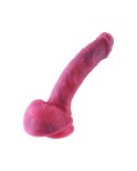 Hismith 9,7" buet silikondildo - avtagbart KlicLok-system - Fantasy-serien Hismith 9,7" buet silikondildo - avtagbart KlicLok-system - Fantasy-serien