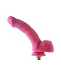 Hismith 9,7" Curved Silicone Dildo - Avtagbart KlicLok System - Fantasy Series