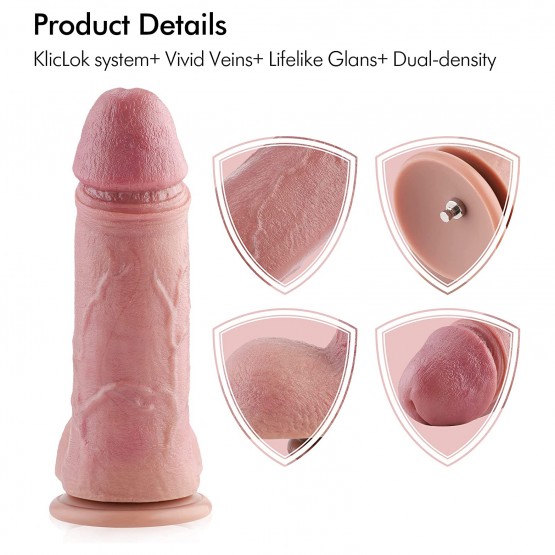 Hismith 10.23” Dual-Density Ultra Realistic Dildo with Veins