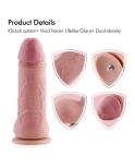 Hismith 10,23” Dual-Density Ultra Realistic Dildo med ådror