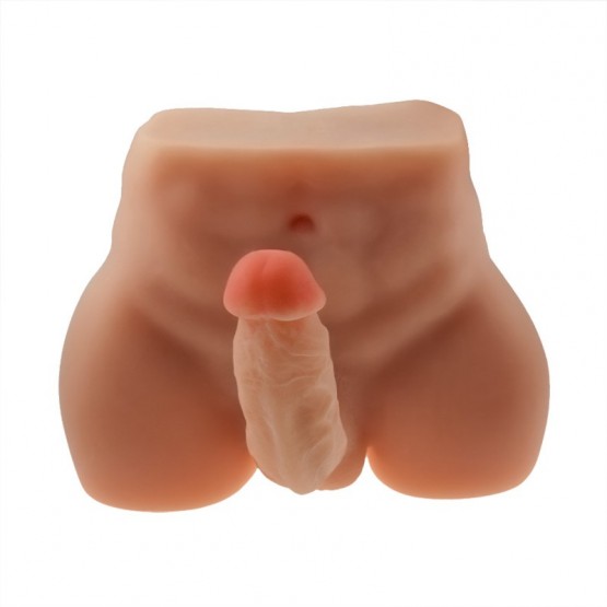 Flesh 7.87 inch Natuarl Feel Realistic Dildo with Strong Suction Cup