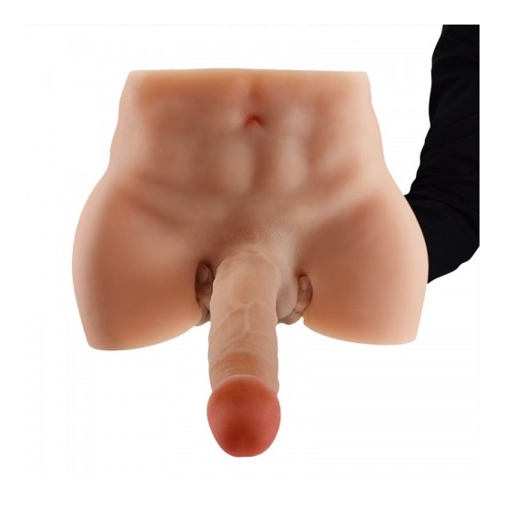 Flesh 7.87 inch Natuarl Feel Realistic Dildo with Strong Suction Cup