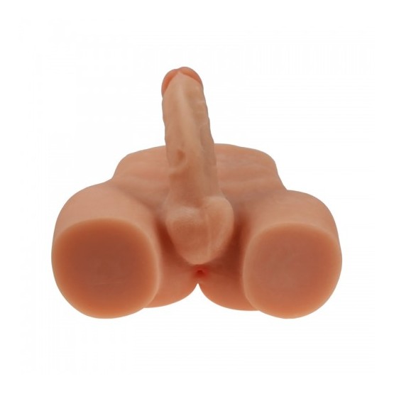 Flesh 7.87 inch Natuarl Feel Realistic Dildo with Strong Suction Cup