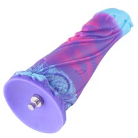 Hismith 7.48 インチ シリコン ディルド、挿入可能長さ 7.09 インチ、KlicLok システム