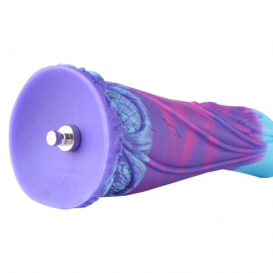 Gode en silicone Hismith 7,48", longueur insérable 7,09", système KlicLok