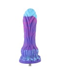 Gode en silicone Hismith 7,68", longueur insérable de 6,89" avec système KlicLok