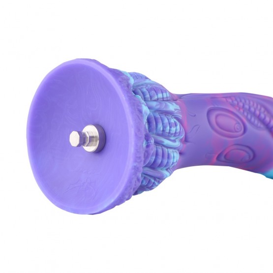 Hismith 7,48 "silikonowe dildo, długość wkładana 6,89" z systemem KlicLok
