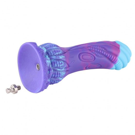 Hismith 7,48" silikondildo, 6,89" insättningsbar längd med KlicLok-system