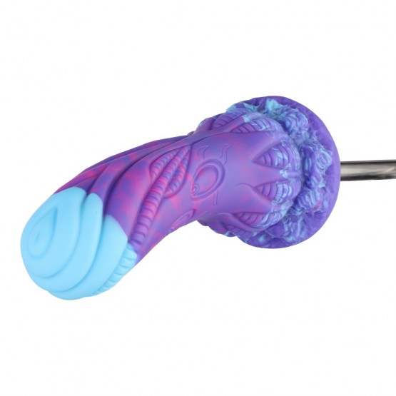 Hismith 7,48" silikondildo, 6,89" innsettbar lengde med KlicLok-system