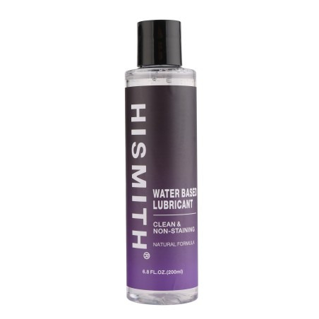 Hismith Water-Based Lube 6.8 Fl.Oz – Toy-Safe Personal Lubricant for Men & Women