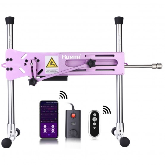 Hismith Premium Sex Machine (Noble Purple) - APP Control with Remote - KlicLok System Hismith Premium Sex Machine (Noble Purple) - APP Control with Remote - KlicLok System