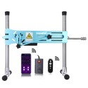 Hismith Premium 3.0 Pro - Sex Machine Venecian Blue with Kliclok System, Wire and Intelligent APP Controlled