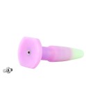 Hismith 7.18 "Glöd i den mörka silikondildon för analsex Hismith 7.18 "Glöd i den mörka silikondildon för analsex
