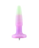Hismith 7.18 "blask w ciemnym silikonowym dildo do seksu analnego