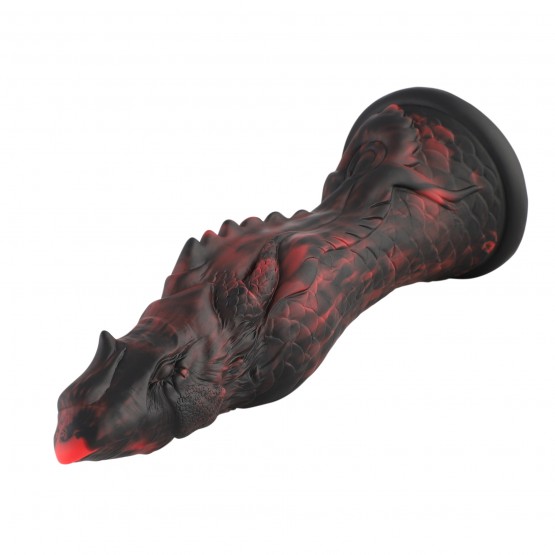Hismith 10.2” Silicone Evil Fisher Dildo with KlicLok System