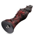 Hismith 10.2 "Silicone Evil Fisher consolador con sistema Kliclok