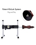 Hismith 10.2 "Silicone Evil Fisher consolador con sistema Kliclok