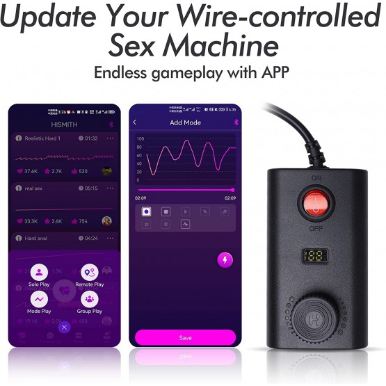Hismith Premium Sex Machine Remote Speed Controller