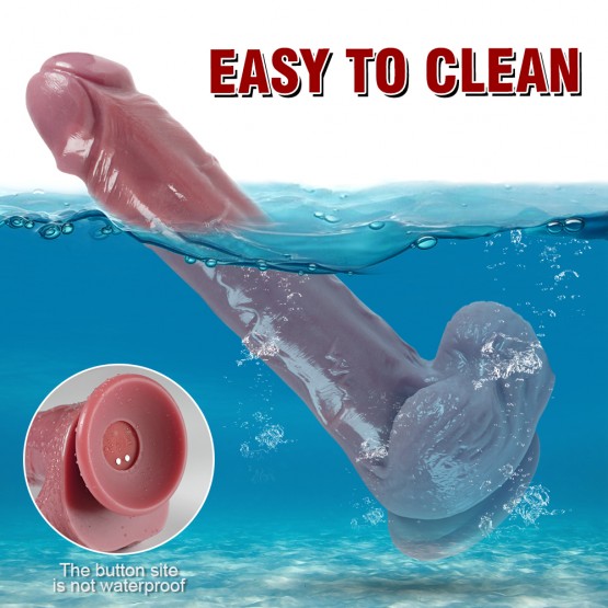 Silicone Vibrator USB Charging, Waterproof 9-Frequency Adult sex toy,G-Spot,Vagina and Clitoris Stimulation Massager(Pink)